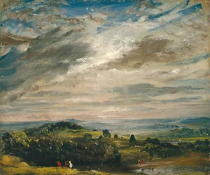 Widok z Hampstead Heath w kierunku Harrow