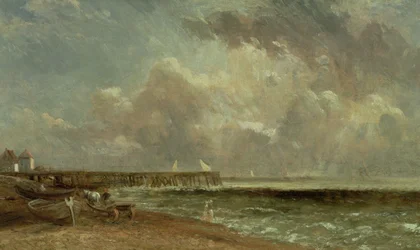 Molo w Yarmouth, 1822