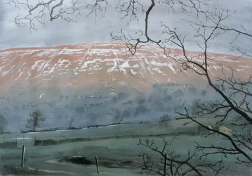 Rise Hill w grudniu 1991 (gwasz)