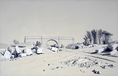 Harrow Weald, 8 maja 1837 (pióro i atrament oraz pranie na papierze)