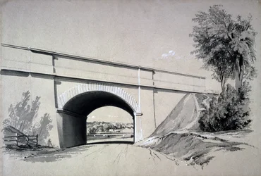 Skośny most, Boxmoor, Hertfordshire, 12 czerwca 1837
