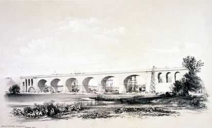 Wiadukt Wolverton, sierpień 1837