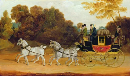 "The Wellington Coach" (The Newcastle-York-London Mail), ok. 1818 (olej na panelu)