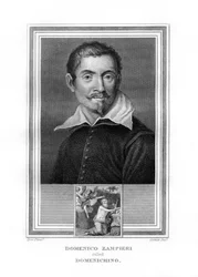 Domenichino, włoski malarz epoki baroku, 1825.