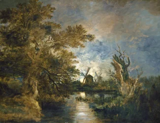 Blask księżyca nad Yare, ok. godz. 18161817.