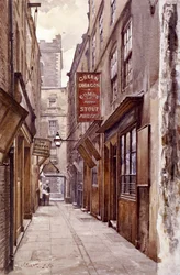 Aleja Botolph, Londyn, 1886