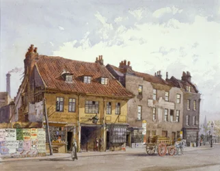Lambeth Bridge Road, Lambeth, Londyn, c1874