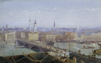 London Bridge i City of London, 1892