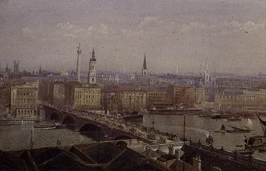 Most Londyński z pomnikiem