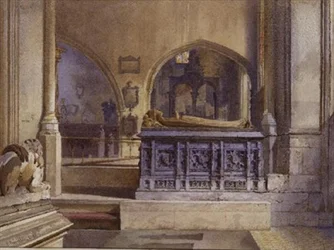 Pomnik Pana i Lady Crosby, kościół św. Heleny, Bishopsgate