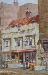 Nr 1 Tothill Street, Westminster, Londyn, ok. 1880.