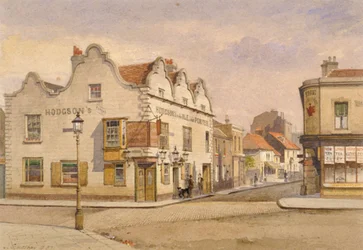 Raven Inn, Battersea, Londyn, 1887.