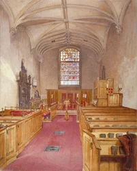 Rolls Chapel, Chancery Lane, Londyn, 1886 r.