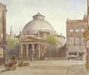 Kaplica Spa Fields, Exmouth Street, Finsbury, Londyn, 1886