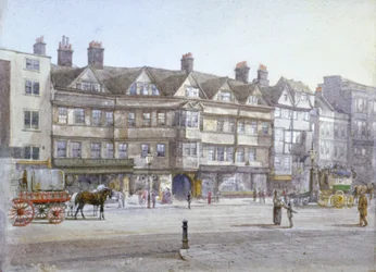 Staple Inn, Londyn, 1882