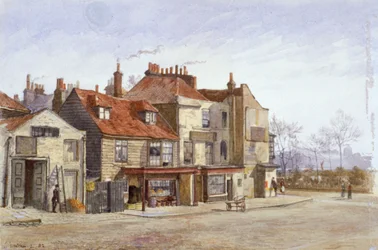 Widok na Lawrence Street, Chelsea, Londyn, 1882