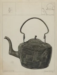 Czajnik miedziany