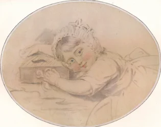 Portret Hon. Henry Burrell jako dziecko, 1784, 1917