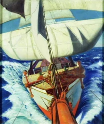 Żaglówka "Birkdale", zbudowana w 1892 r.