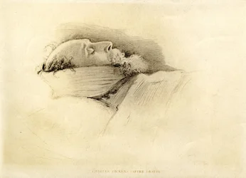 Dickens, dzień po jego śmierci, 1870