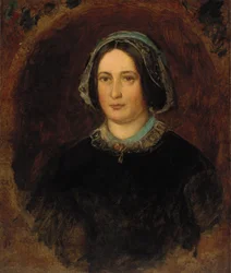 Portret pani William Evamy, c.1843