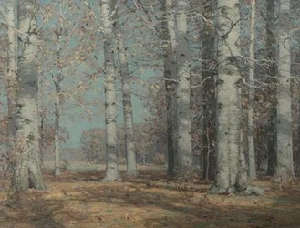 Jesienne buki, ok. 1908-1915 (olej na płótnie)