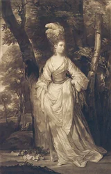 Elżbieta, księżna Hamilton, Brandon i Argyll, według C. Read, 1770