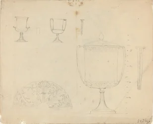 Arkusz studiów [recto i verso]