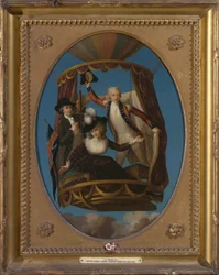 Kapitan Vincenzo Lunardi ze swoim asystentem George