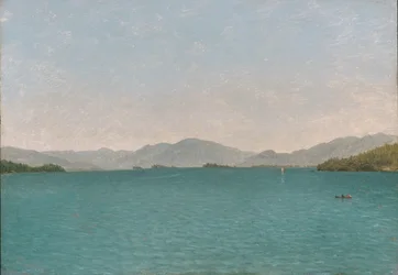 Lake George, Free Study, 1872.