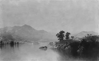 Jezioro George, Nowy Jork, 1872.