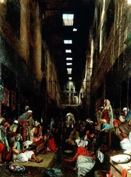 Bazar Bezestein w El Khan Khallil, Kair