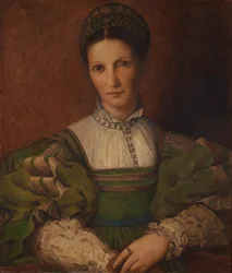 Portret damy według Sebastiano Del Piombo