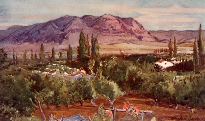 Góra Kuszenia z Jerycha, 1902.