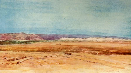 Zachodni brzeg Morza Martwego, 1902.