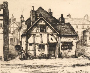 Old House, Salop Street, Wolverhampton, z „Remnants of Old Wolverhampton, tom. 1