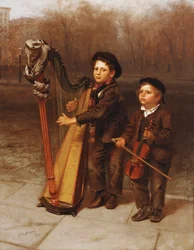 Małe wózki, 1874