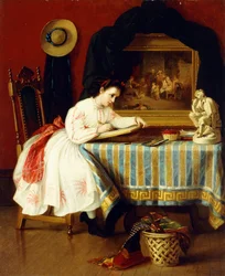 Młody artysta, 1867