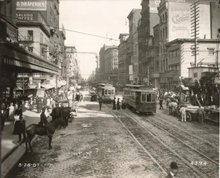 Market Street, na wschód od 10th, Filadelfia