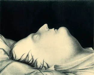 Napoleon na łożu śmierci, 1821, 1921.