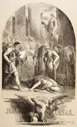Ilustracja do "Juliusza Cezara" Williama Szekspira
