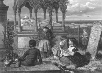 Grób Łaski Darling, ok. 1851-1886