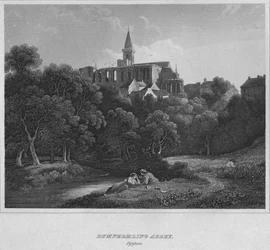 Opactwo Dunfermline, Fifeshire, 1814 r