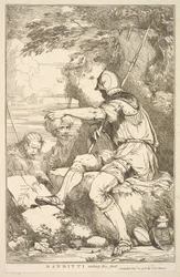 Banditti przejmuje stanowisko z piętnastu rycin poświęconych Sir Joshua Reynol..., 8 grudnia 1778.