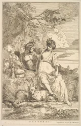 Pastorał z piętnastu rycin poświęconych Sir Joshua Reynoldsowi, 8 grudnia 1778 r.