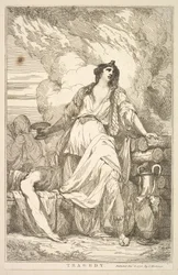 Tragedia z piętnastu rycin poświęconych Sir Joshua Reynoldsowi, 8 grudnia 1778 r.