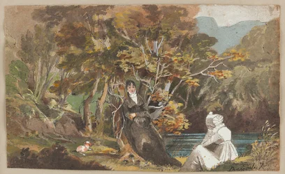 Borrowdale, 1810 (wc na papierze)
