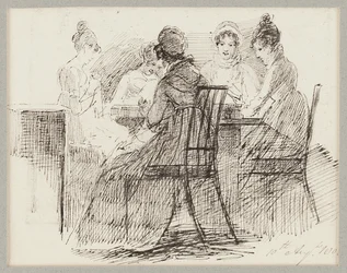 Grupa siedząca, 1808