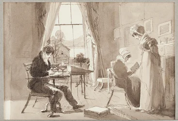 Domek letni, 1824 (wc na papierze)