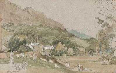 Widok na Clappersgate (wc na papierze)